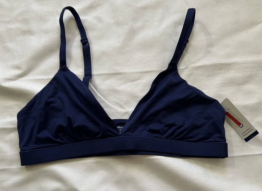 GapBody NWT Triangle Bralette Navy Size XS